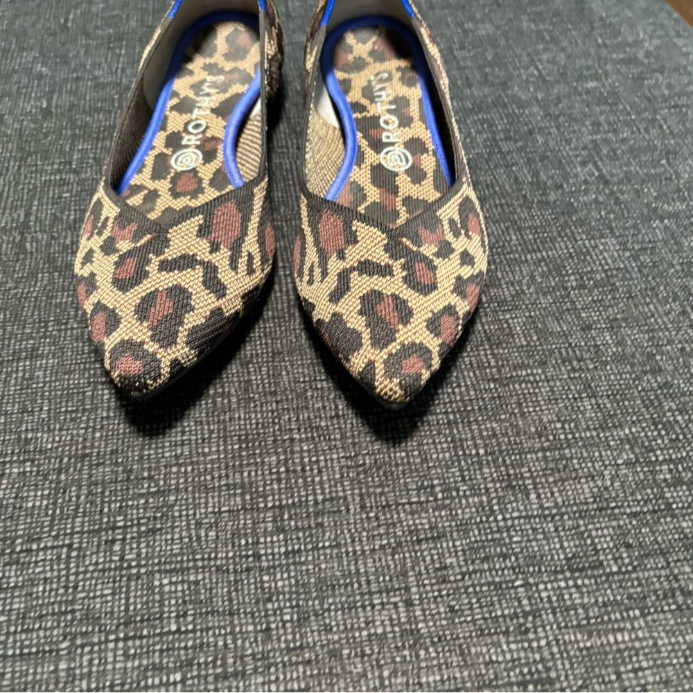 Rothy’s leopard print flats